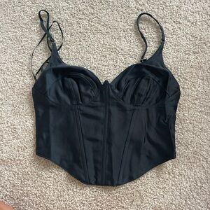 Urban Outfitters Black Corset Top